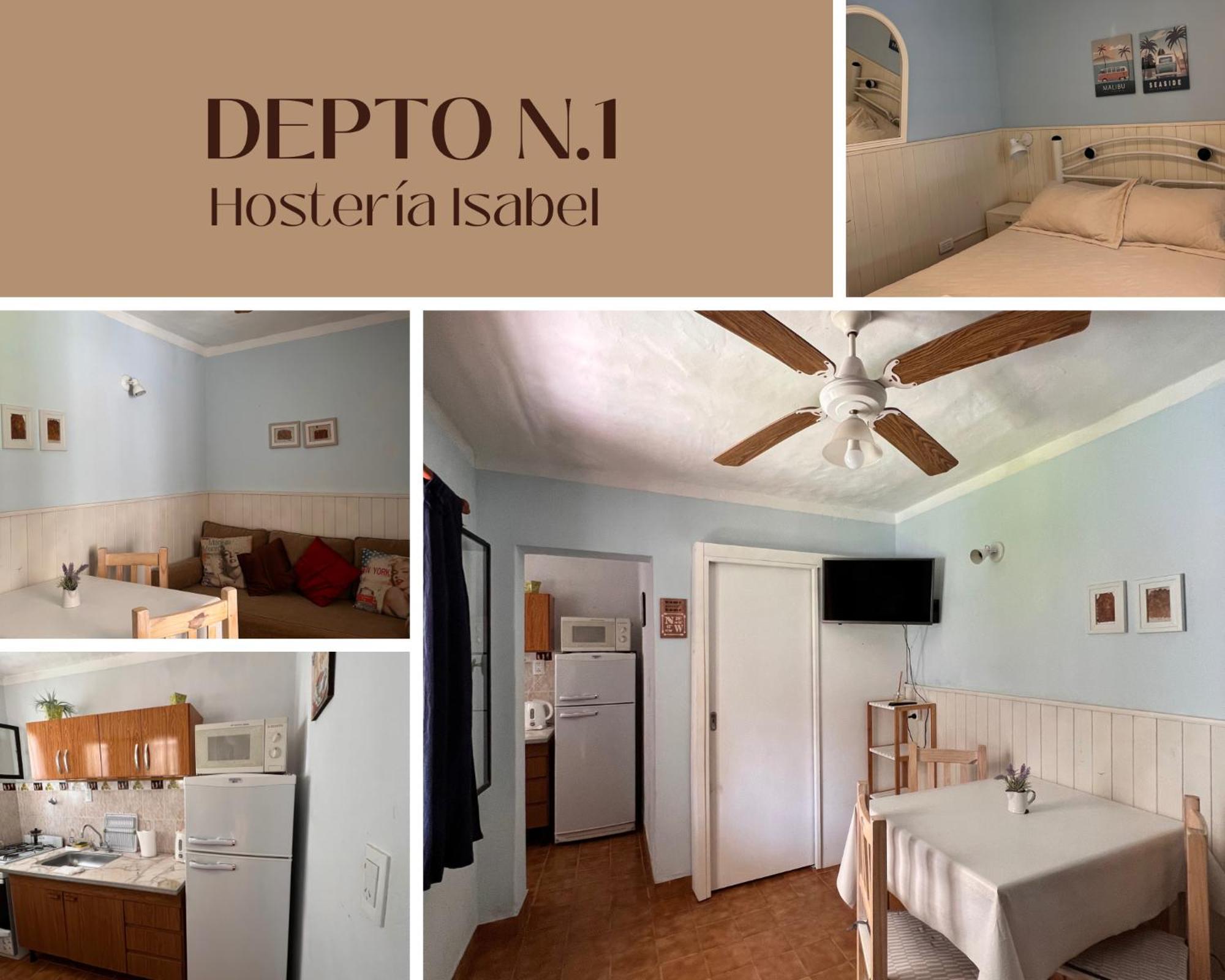 Hosteria Isabel Departamentos Y Habitaciones Con Bano Privado Las Grutas Exteriör bild